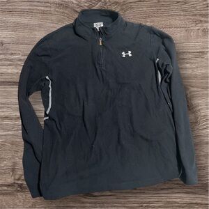 Under Armour Women’s Black Quarter Zip Pullover Size Medium Athletic